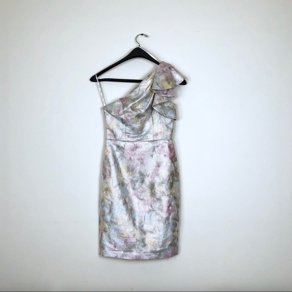 Maggy London One-Shoulder Dress - Picture 6 of 8